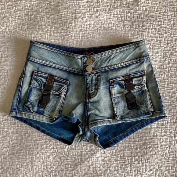 Brazilian Jean Shorts Denim Mini Shorts 